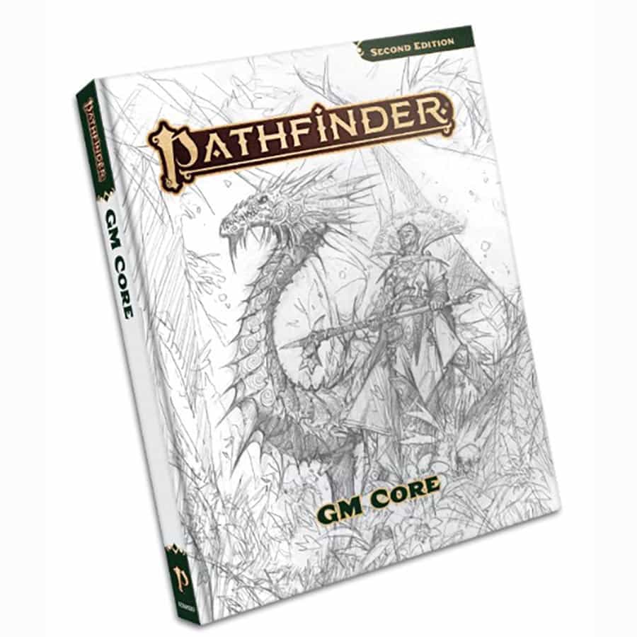 PATHFINDER 2E REMASTERED: GAMEMASTER CORE SKETCH COVER | Gopher Games