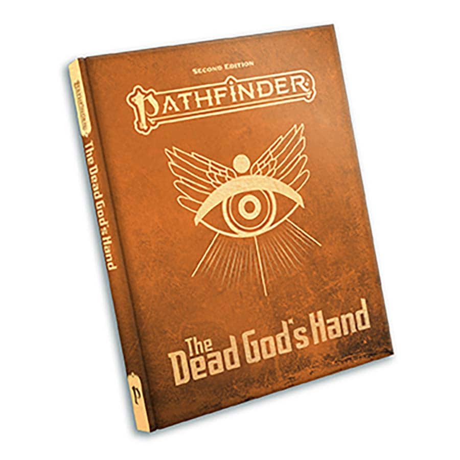 (Preorder release date 9/02)  PATHFINDER (2E): ADVENTURE: THE DEAD GOD'S HAND (SPECIAL EDITION) | Gopher Games
