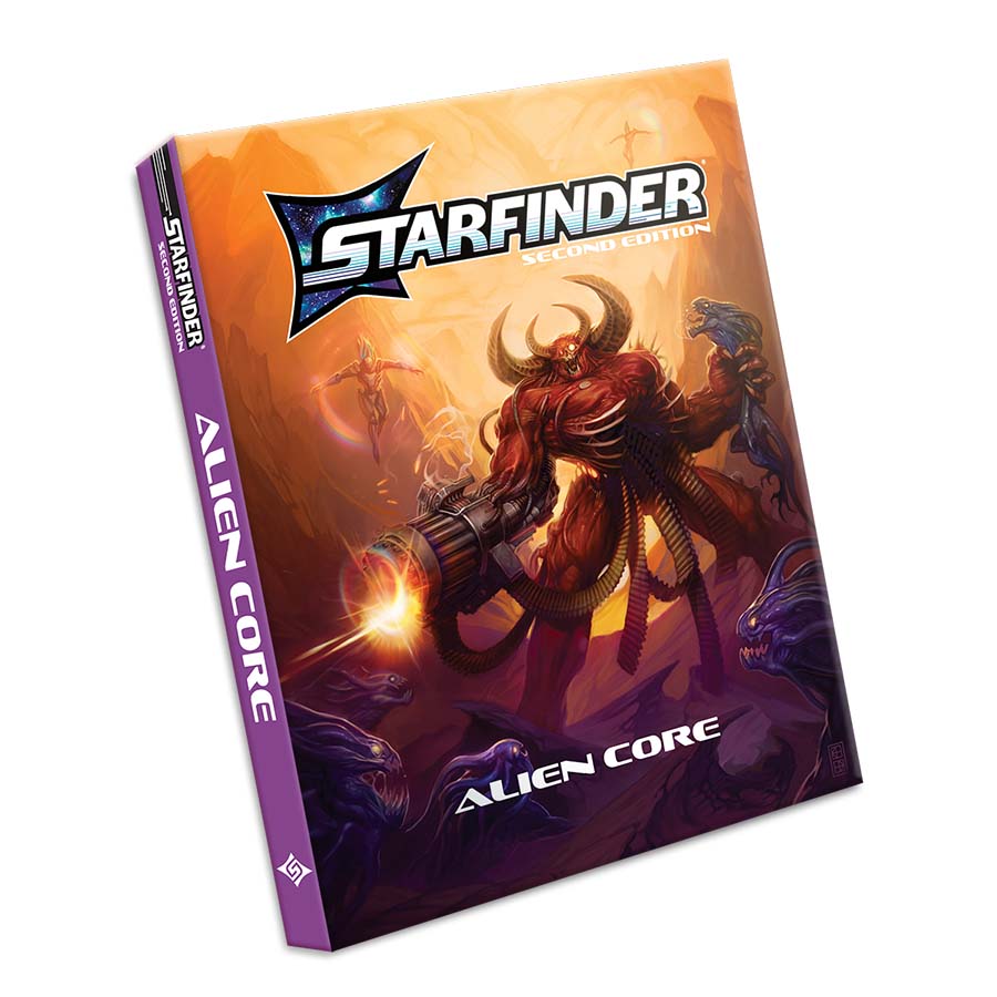 (Pre-Order Release Date 02/04/26) STARFINDER RPG (2E): ALIEN CORE (POCKET EDITION) | Gopher Games