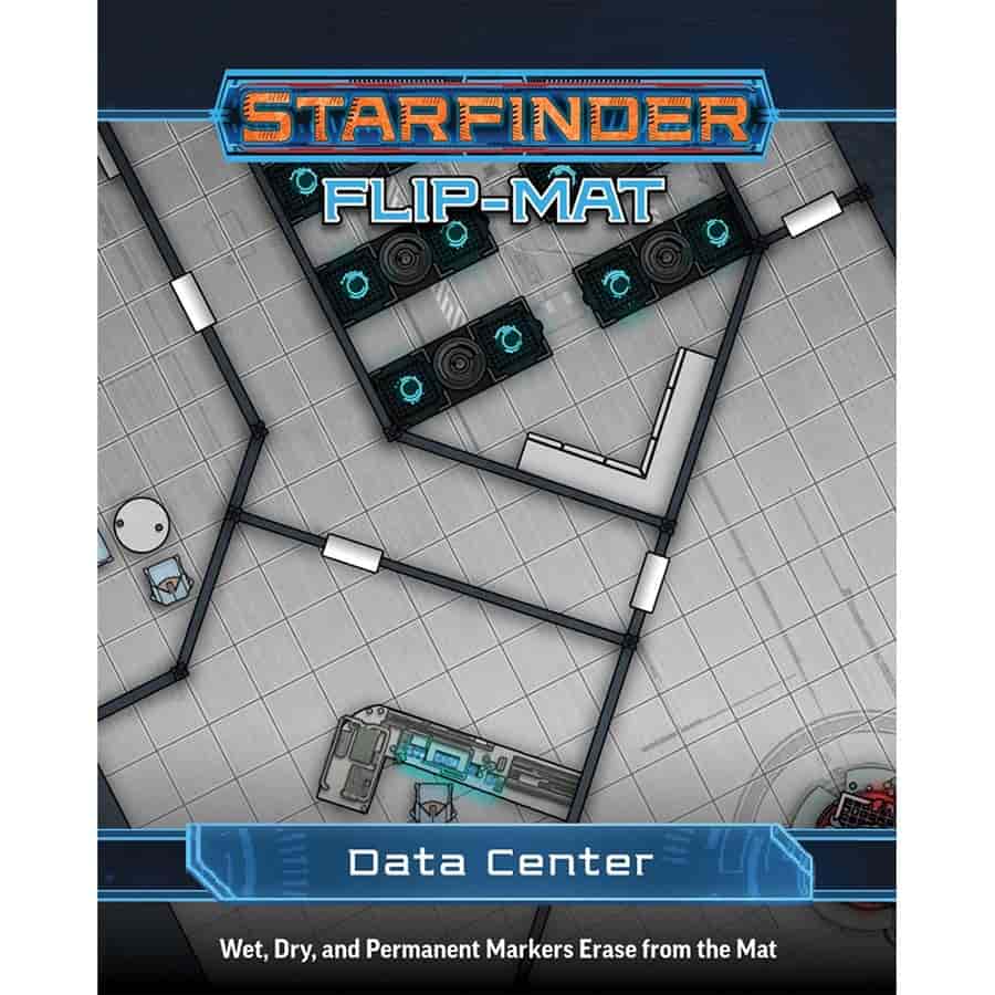 STARFINDER RPG: FLIP-MAT: DATA CENTER | Gopher Games
