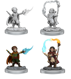 D&D Nolzur's Marvelous Miniatures: Halfling wizards | Gopher Games