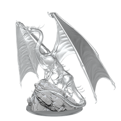 Dungeons & Dragons Nolzur`s Marvelous Unpainted Miniatures: W17 Young Emerald Dragon | Gopher Games