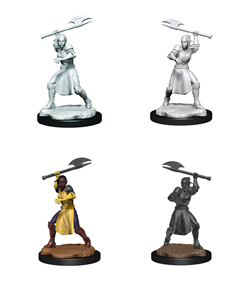 CRITICAL ROLE: UNPAINTED MINIATURES: W1 FEMALE HALF-ELF ECHO KNIGHT AND ECHO | Gopher Games