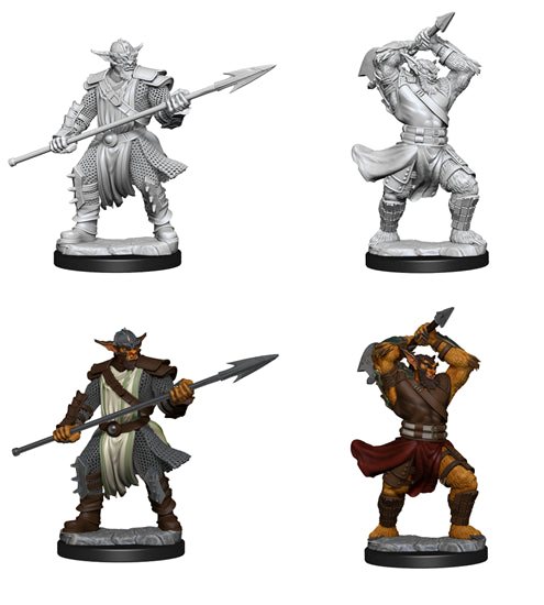 Critical Role Unpainted Miniatures: Bugbear Fighters | Gopher Games