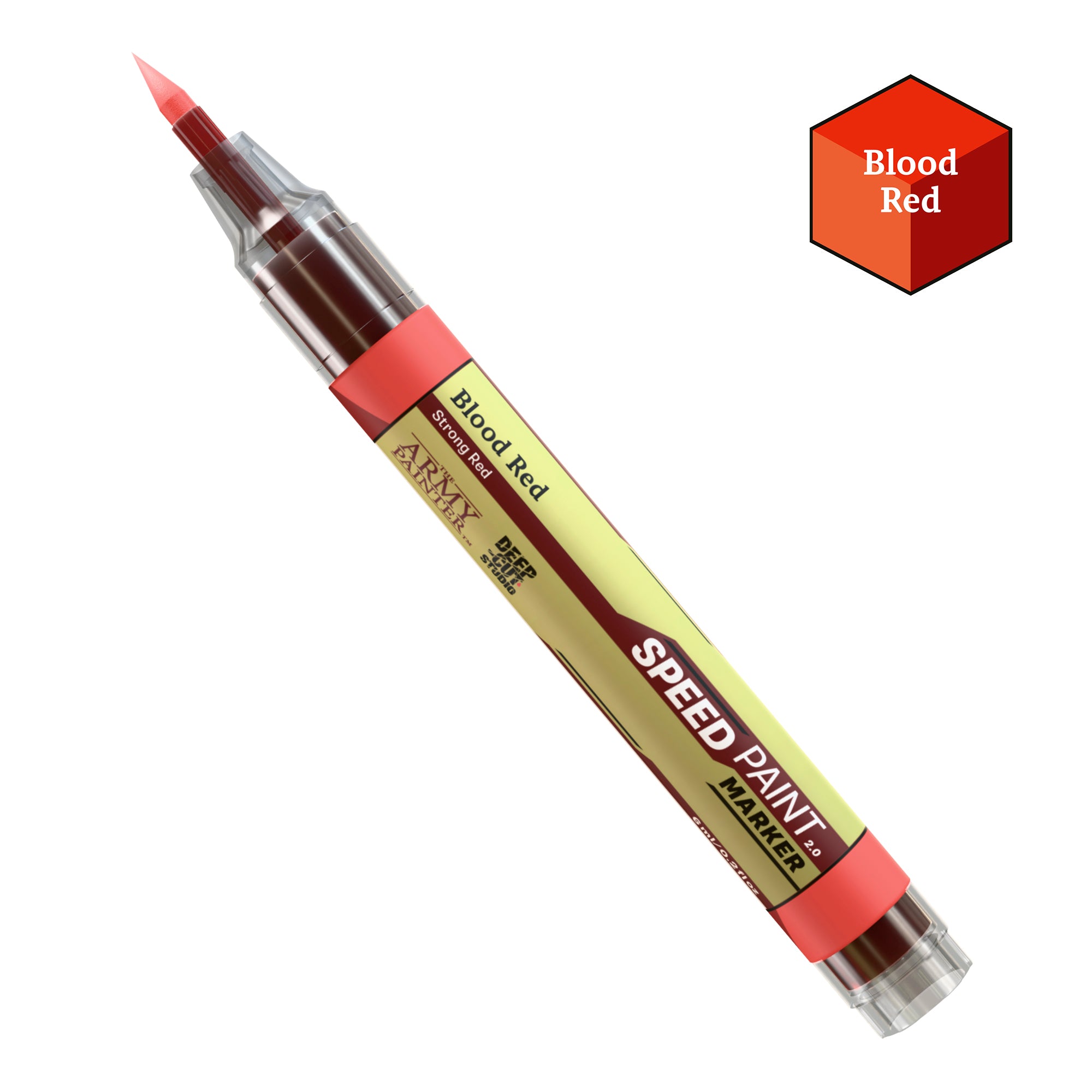 SPEEDPAINT MARKER:  BLOOD RED | Gopher Games