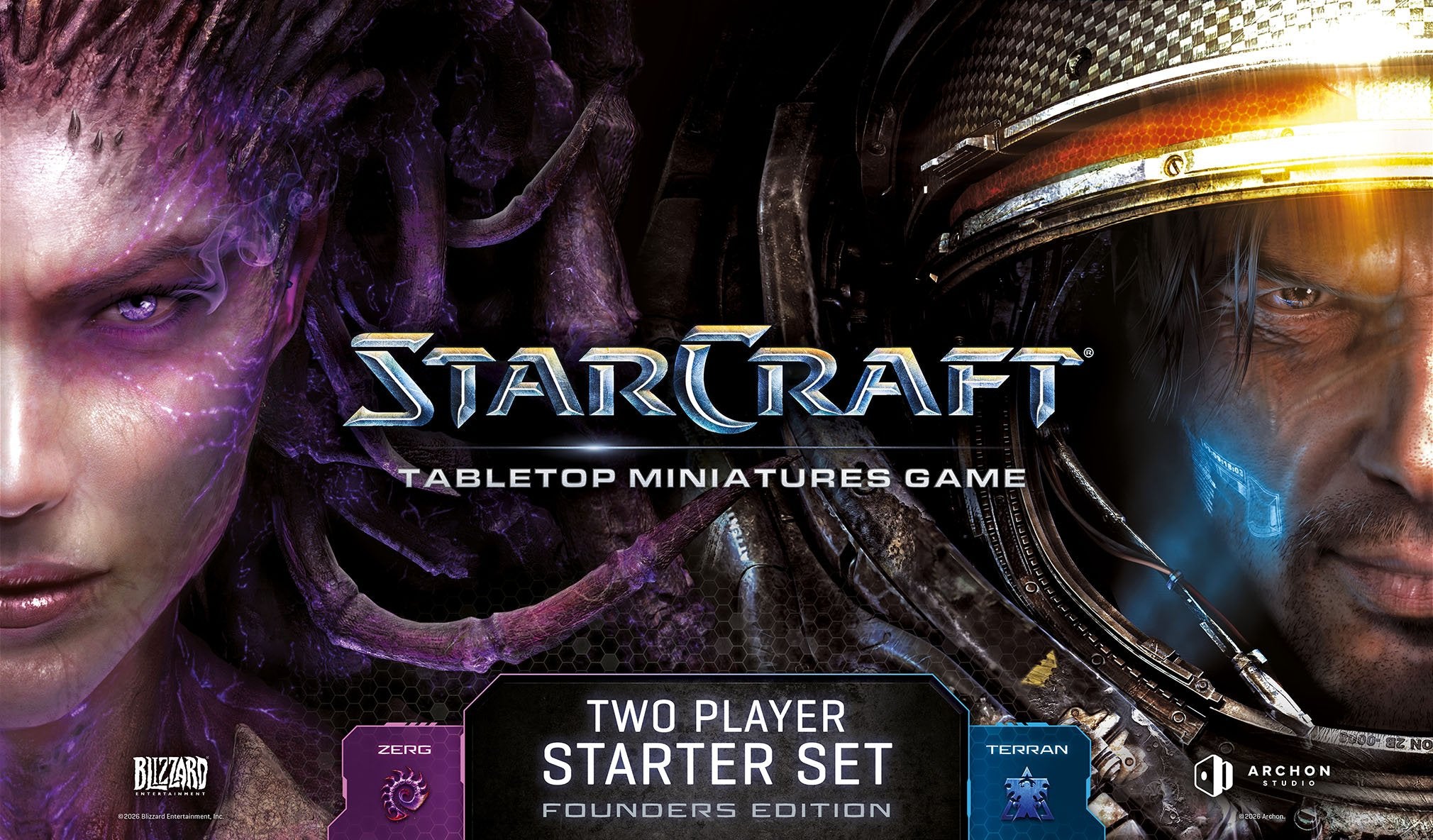 STARCRAFT: TWO PLAYER STARTER SET - FOUNDERS EDITON | Gopher Games