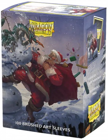 DRAGON SHIELD SLEEVES BRUSHED ART CHRISTMAS 2025 100CT | Gopher Games