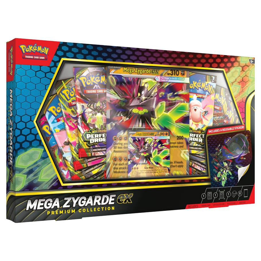 POKEMON MEGA ZYGARDE EX PREMIUM COLLECTION (6) | Gopher Games