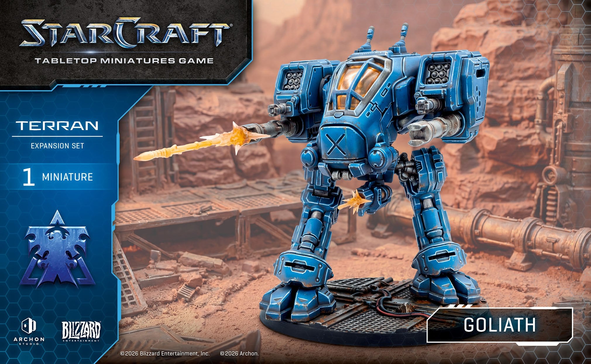 STARCRAFT: TERRAN - GOLIATH | Gopher Games