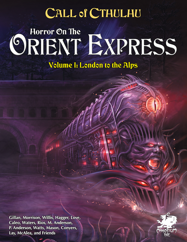 CALL OF CTHULHU HORROR ON THE ORIENT EXPRESS SET | Gopher Games