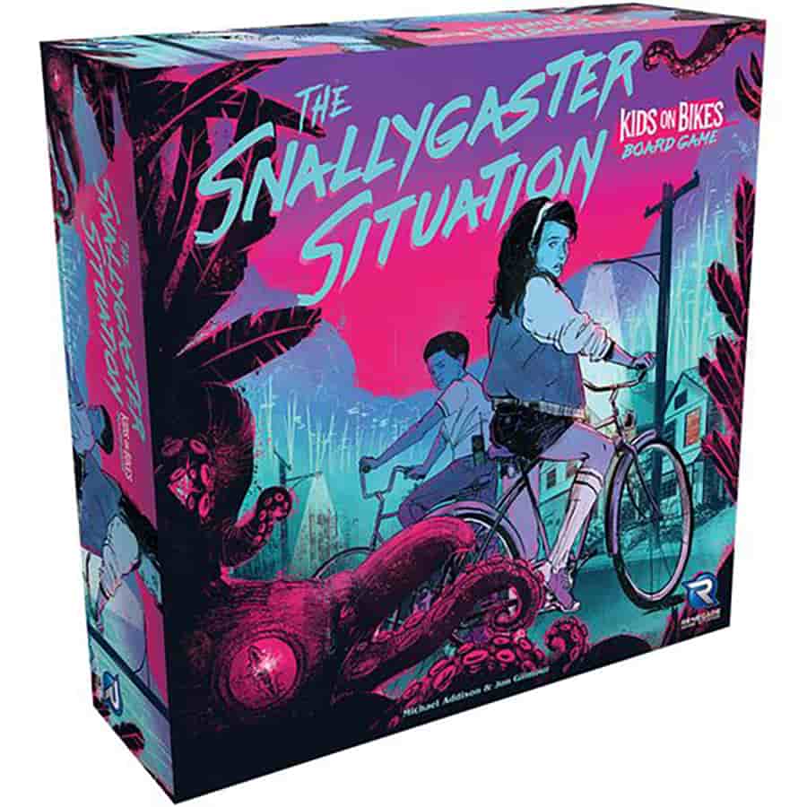 THE SNALLYGASTER SITUATION: KIDS ON BIKES BOARD GAME | Gopher Games