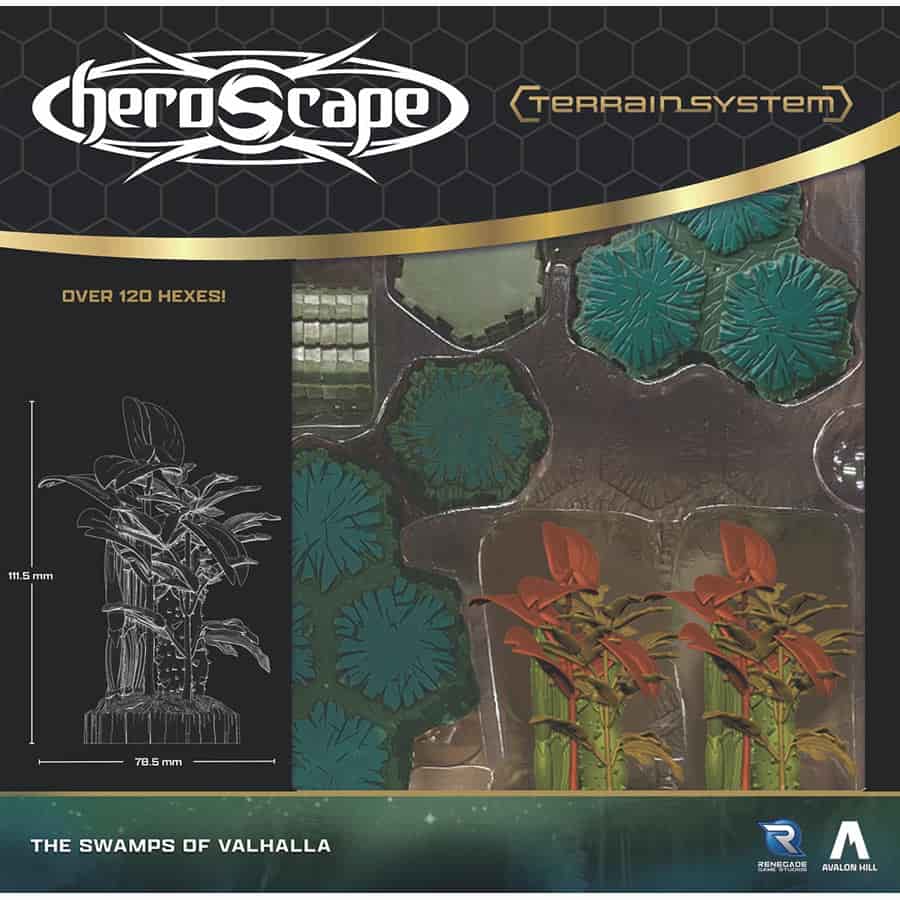 HEROSCAPE: THE SWAMPS OF VALHALLA TERRAIN EXPANSION | Gopher Games