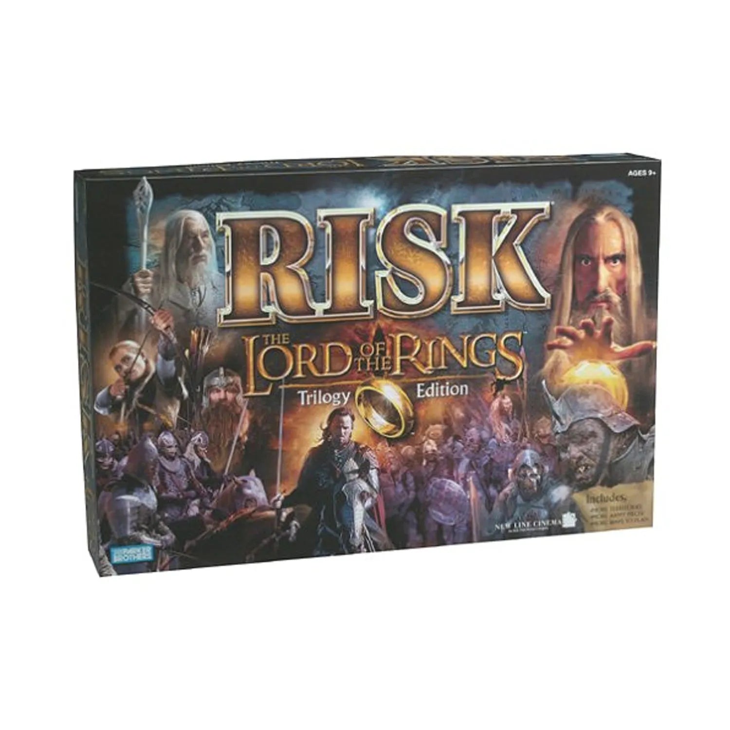 Gopher Rings Game Risk - The Lord of the Rings (Trilogy Edition, Alternate Cover)(Used ...