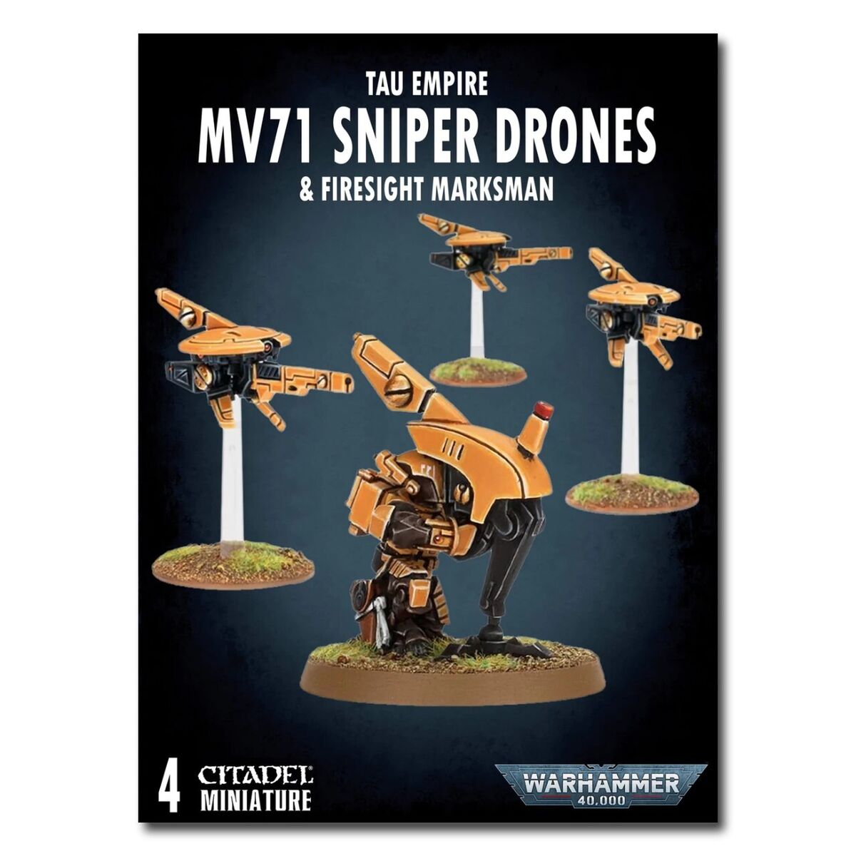 Tau Empire MV71 Sniper Drone & Firesight Marksman | Gopher Games