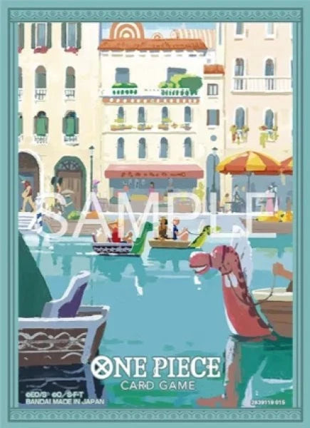 One Piece Card Game Official Card Sleeves - Water Seven | Gopher Games