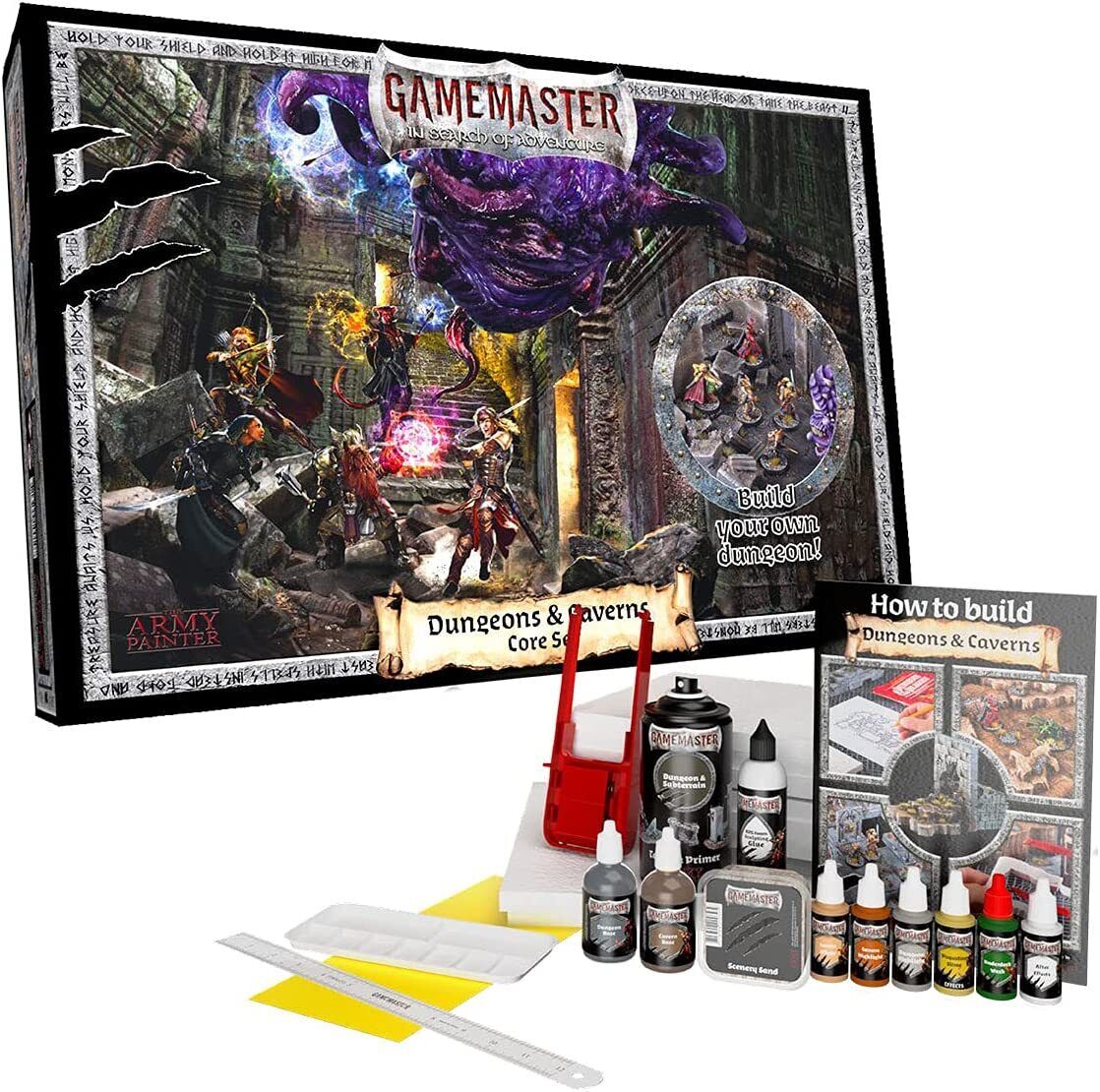 The Army Painter GameMaster Dungeons Caverns Core Set (RPG Terrain Set) | Gopher Games
