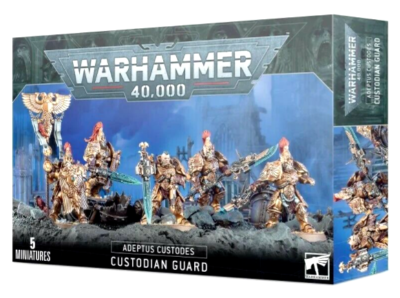 Adeptus Custodes Custodian Guard Squad / Shield-Captain / Vexilus Praetor | Gopher Games