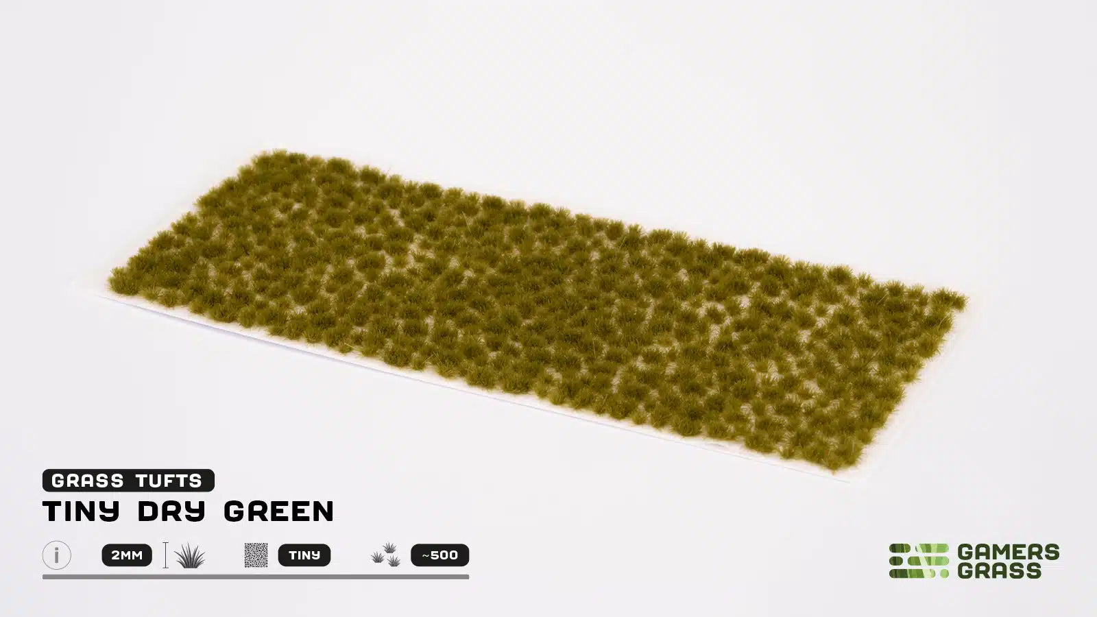 Tiny Dry Green (2mm) | Gopher Games