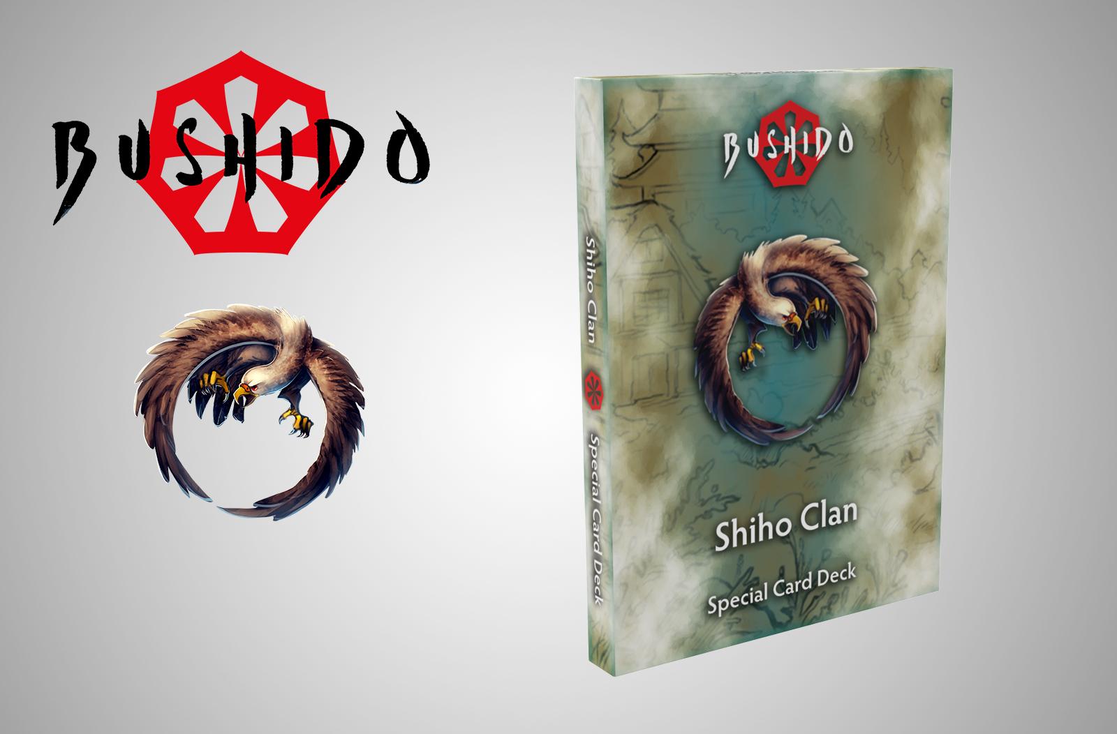 Bushido Faction Card Deck: Shiho Clan | Gopher Games