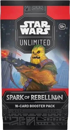 STAR WARS: UNLIMITED - SPARK OF REBELLION BOOSTER PACK | Gopher Games