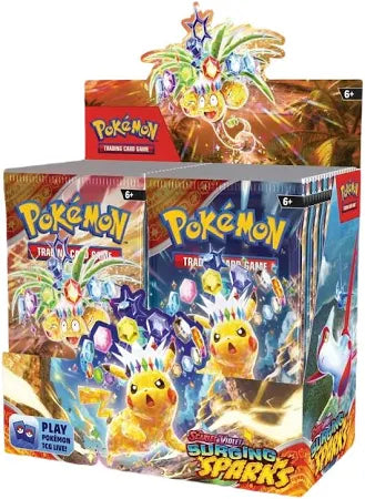 (preorder) POKEMON TCG: SCARLET AND VIOLET SURGING SPARKS BOOSTER DISPLAY (36CT) | Gopher Games