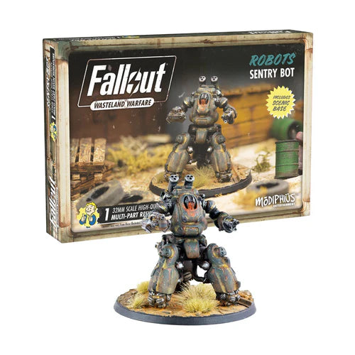 Fallout: Wasteland Warfare - Robots: Sentry Bot Model (2019) | Gopher Games