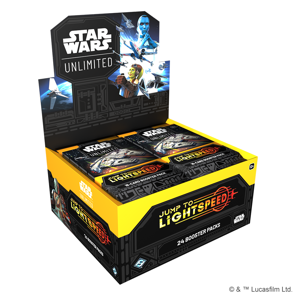 (preorder) Star Wars: Unlimited – Jump to Lightspeed: Booster Box | Gopher Games