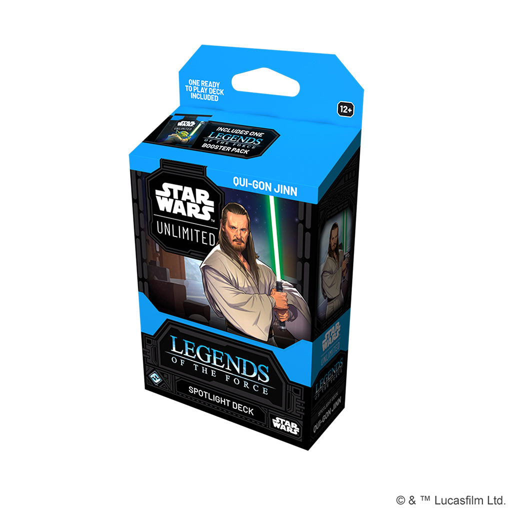 STAR WARS: UNLIMITED - Legends of the Force Qui-Gon Jinn Spotlight | Gopher Games