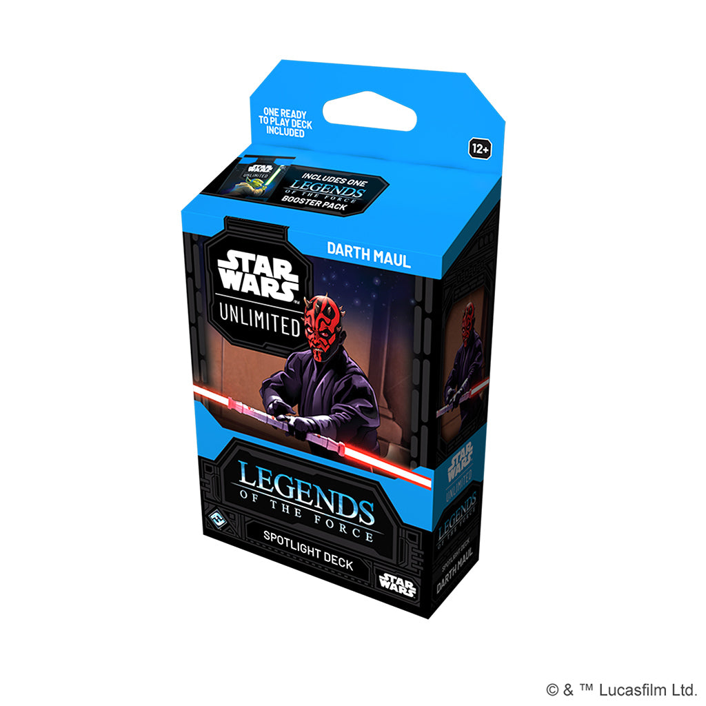 STAR WARS: UNLIMITED - Legends of the Force Darth Maul Spotlight | Gopher Games