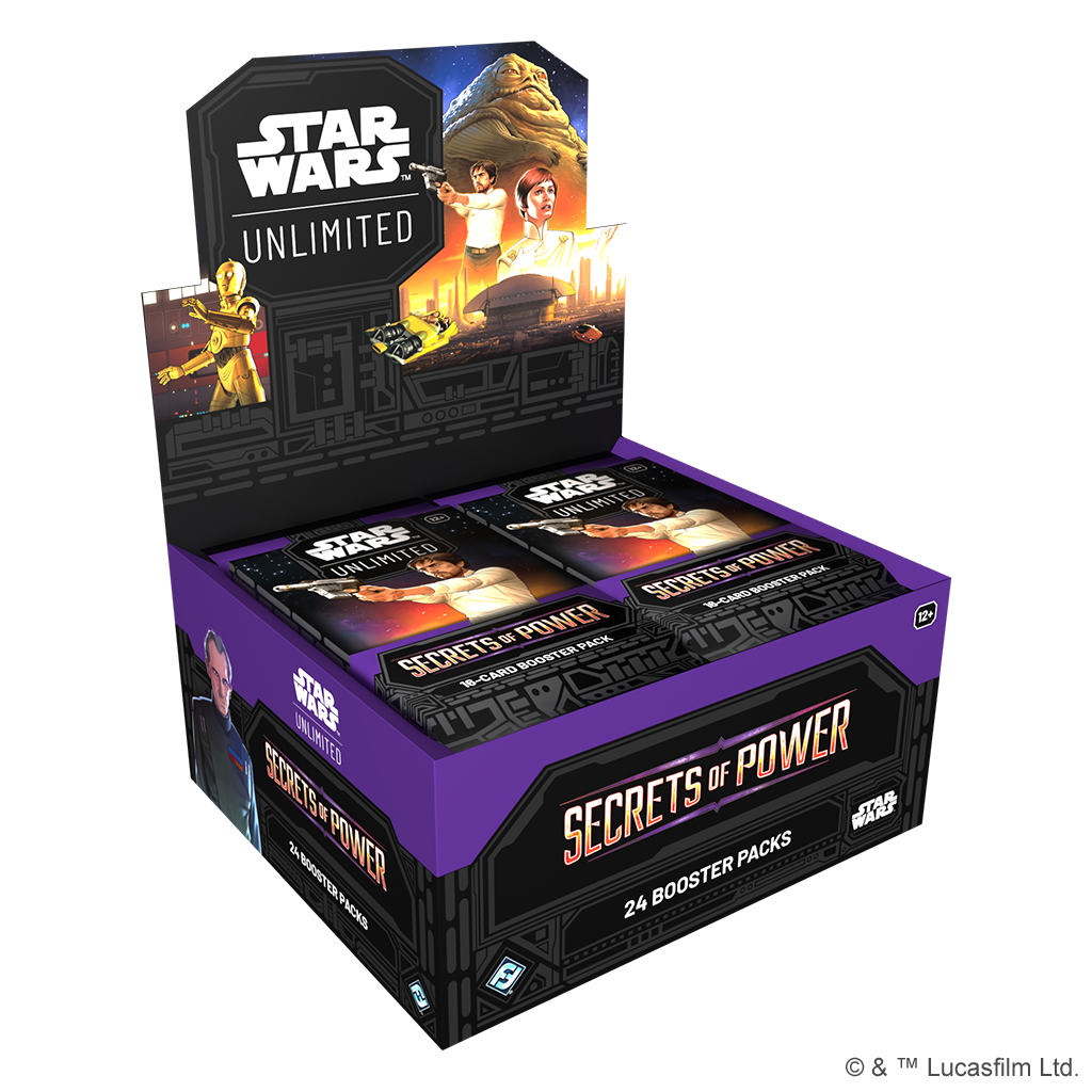 Star Wars: Unlimited - Secrets of Power: Booster Display | Gopher Games
