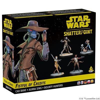 STAR WARS: SHATTERPOINT - FISTFUL OF CREDITS: CAD BANE SQUAD PACK | Gopher Games