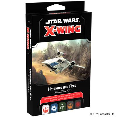 STAR WARS X-WING 2ND ED: HOTSHOTS AND ACES REINFORCEMENT PACK | Gopher Games