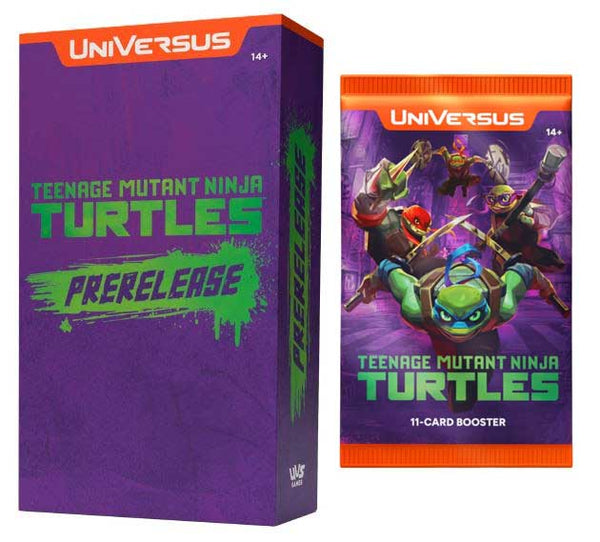 Universus CCG: Teenage Mutant Ninja Turtles Prerelease Player Kit Universus CCG: Teenage Mutant Ninja Turtles Prerelease Player Kit