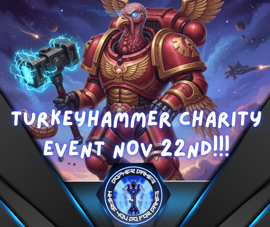 Nov 22nd Turkeyhammer Charity Event | Gopher Games