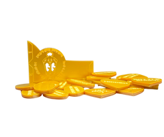 Gopher Tokens, Ruler, & Operation Markers | Gopher Games
