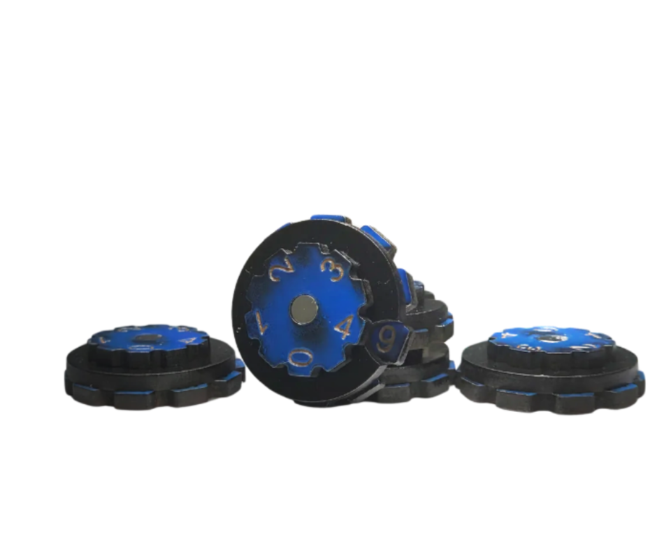 Gopher Games Magnetic Wound Dials | Gopher Games