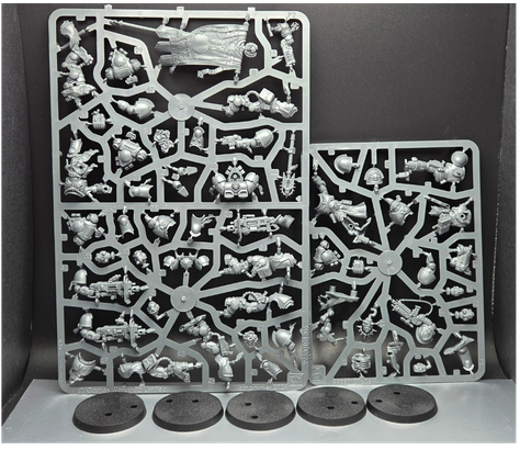 Eradicators, Jump Chaplin, and Ancient Armageddon Sprue | Gopher Games