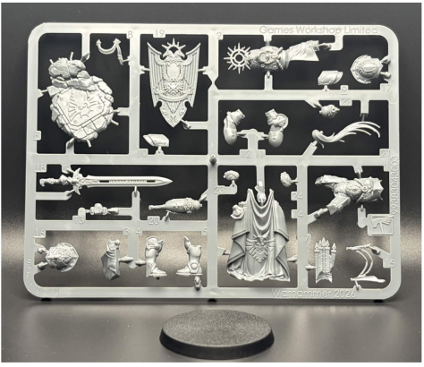 Adeptus Custodes Custodian Shield Captain New on Sprue | Gopher Games