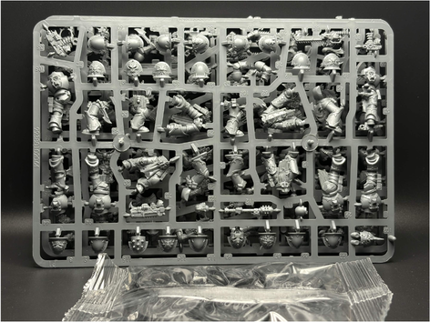 Chaos Space Marines Legionaries New on Sprue | Gopher Games