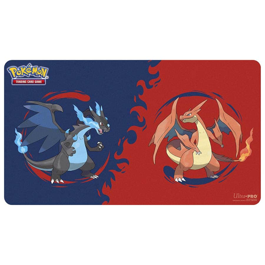 ULTRA PRO: POKEMON: MEGA CHARIZARD X AND MEGA CHARIZARD Y PLAYMAT | Gopher Games