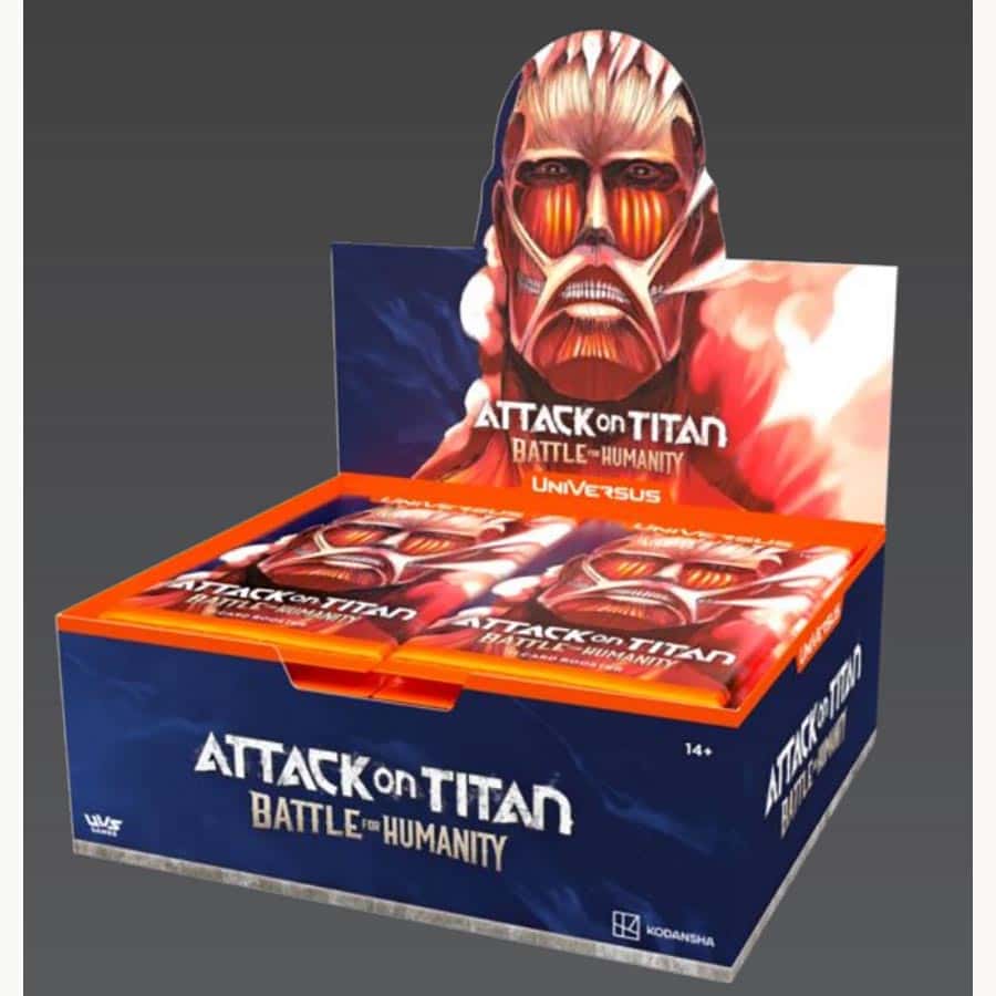 UNIVERSUS CCG: ATTACK ON TITAN: BATTLE FOR HUMANITY BOOSTER DISPLAY (24CT) | Gopher Games