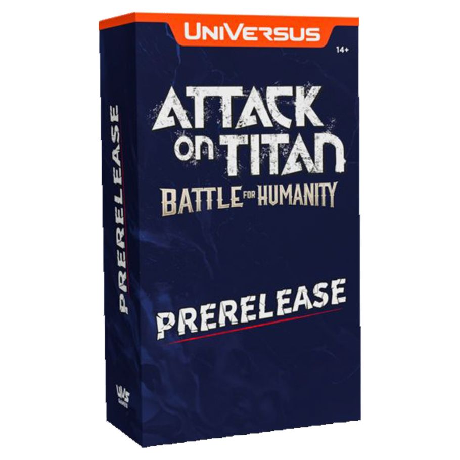 ATTACK ON TITAN: BATTLE FOR HUMANITY PRERELEASE KIT | Gopher Games