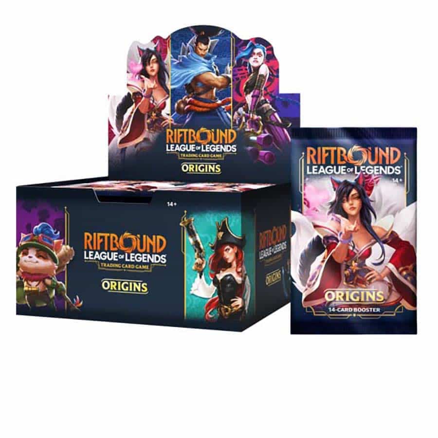 (Preorder XXX) RIFTBOUND TCG: LEAGUE OF LEGENDS: SET 1: ORIGINS BOOSTER (24CT DISPLAY) | Gopher Games