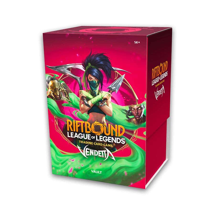 (Pre-Order Release Date 7/31/2026) RIFTBOUND TCG: LEAGUE OF LEGENDS: SET 4 VENDETTA: THE VENDETTA VAULT | Gopher Games