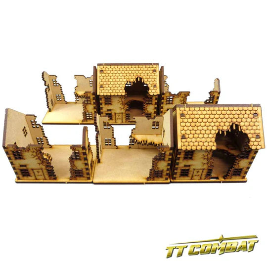 15mm Ruined Townhouse Set | Gopher Games