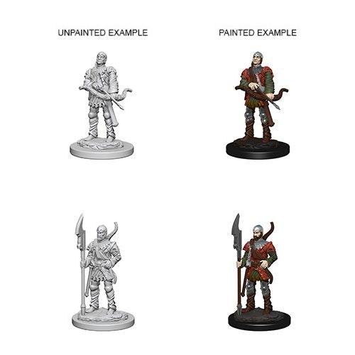 PATHFINDER: DEEP CUTS UNPAINTED MINIATURES -W4-TOWN GUARDS | Gopher Games