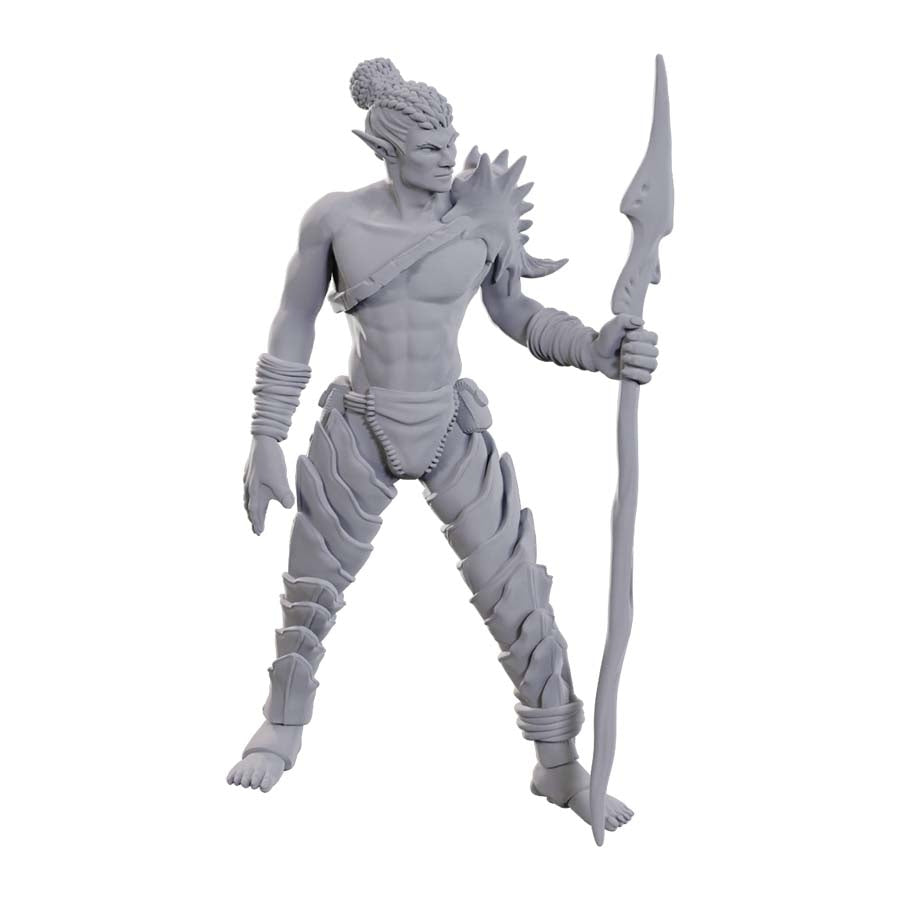 DUNGEONS AND DRAGONS NOLZUR'S MARVELOUS MINIATURES: W23 SEA ELF LEADER | Gopher Games