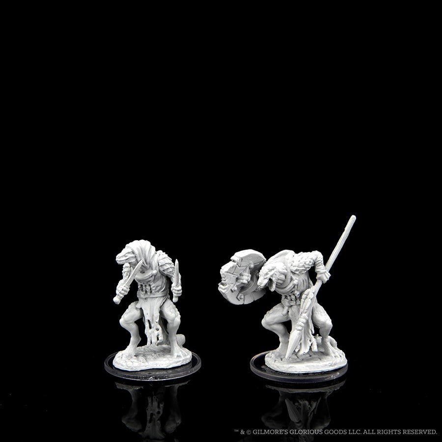 CRITICAL ROLE: UNPAINTED MINIATURES: W2 KUUL'TEVIR JAVELINEER AND ASSASSIN | Gopher Games