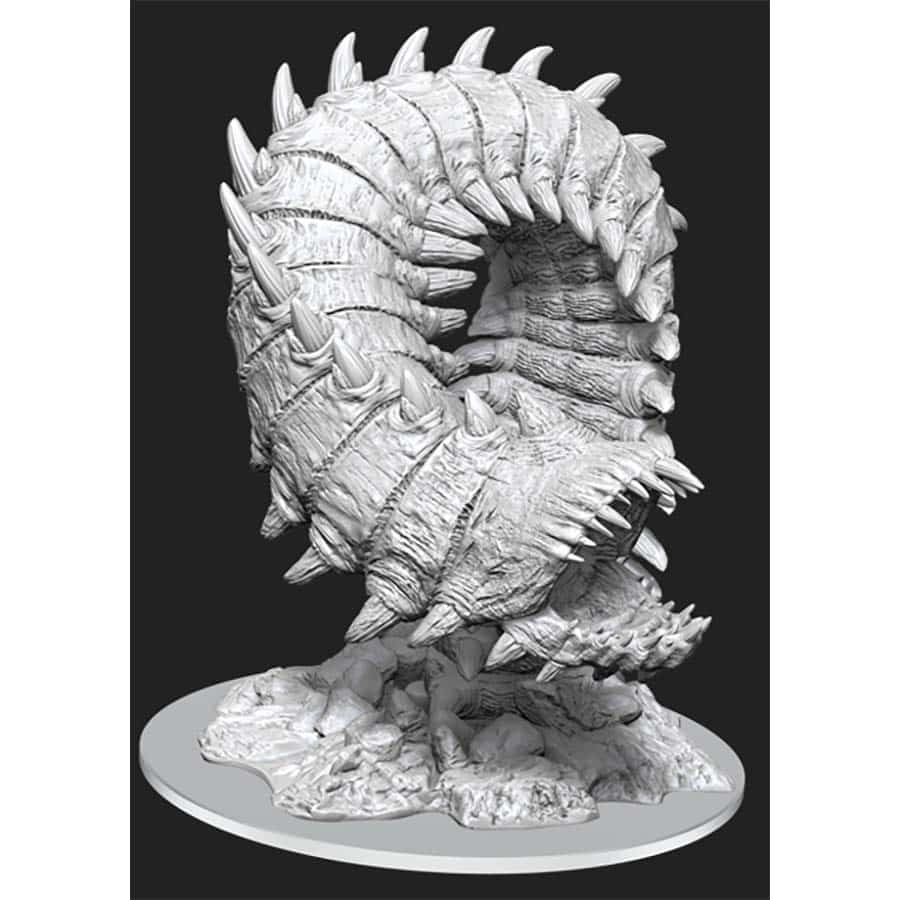 DUNGEONS AND DRAGONS NOLZUR'S MARVELOUS MINIATURES: PURPLE WORM | Gopher Games