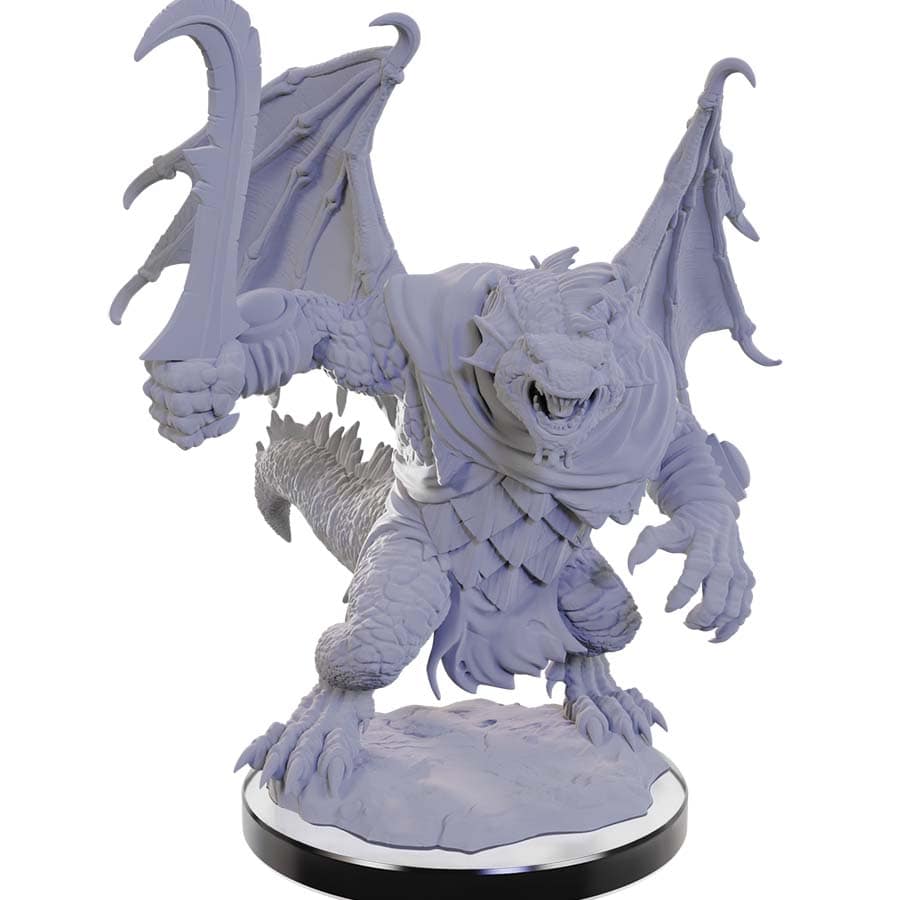 DUNGEONS AND DRAGONS NOLZUR'S MARVELOUS MINIATURES: W22 DRACONIAN MAGE & FOOT SOLDIER | Gopher Games